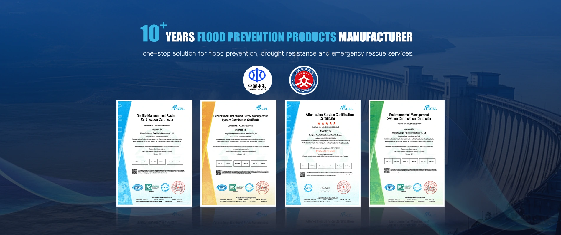 ISO 9001 eta ISO 14001 ziurtagiriak